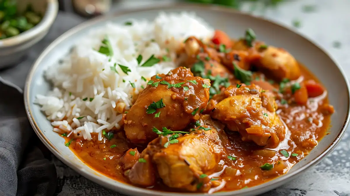 Poulet sauce huître